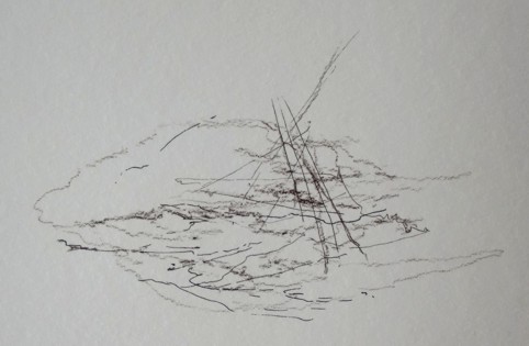 No. H35: charcoal drawing, 2014