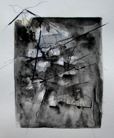 No. H43: ink & water color, 2014