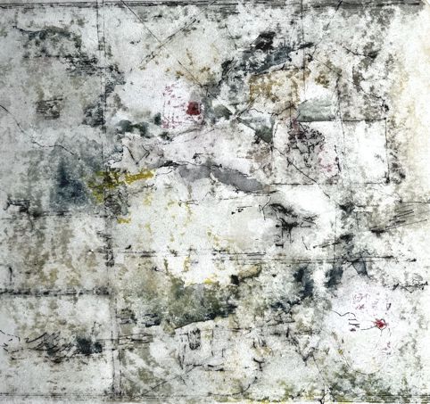 No. O01: pen-and-ink & water color, 2022