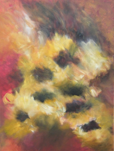No. C10: Autumn Flowers, Acryl on canvas (60 x 80 cm), 2010