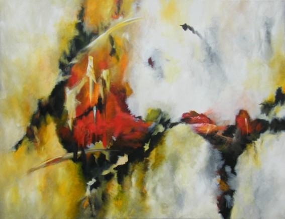 Nr. D15: Acryl auf Leinwand (100 x 130 cm), 2011