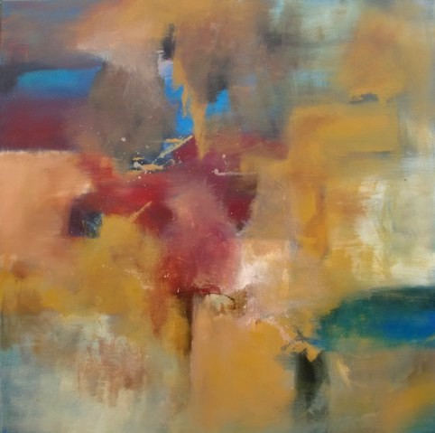 No. K16: Acryl on canvas (100 x 100 cm), 2017