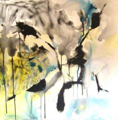 No. L15: Acryl on canvas (100 x 100 cm), 2018