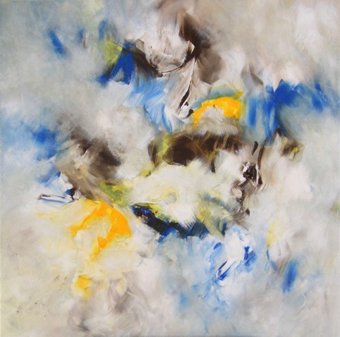 Nr. L30: Acryl auf Leinwand (100 x 100 cm), 2018