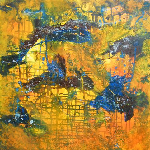 No. M03: Mixed techniques (100 x 100 cm), 2019