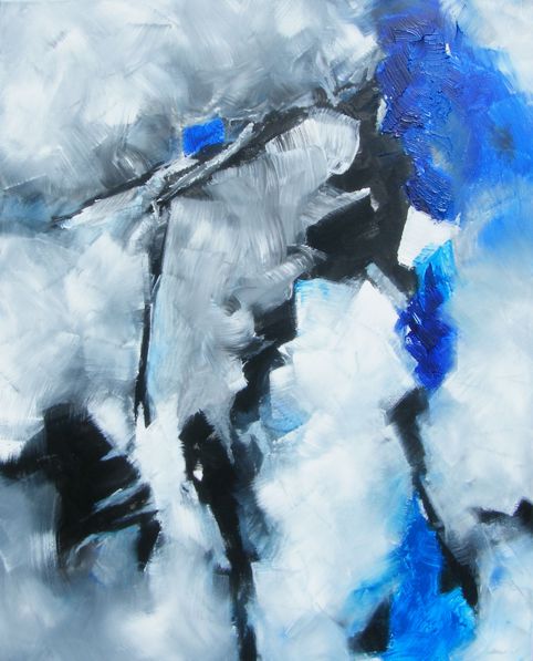 Nr. M11: Acryl auf Leinwand (80 x 100 cm), 2019