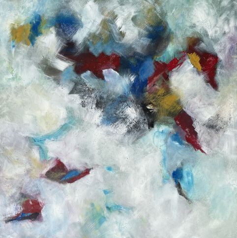 Nr. N02: Acryl auf Leinwand (100 x 100 cm), 2021