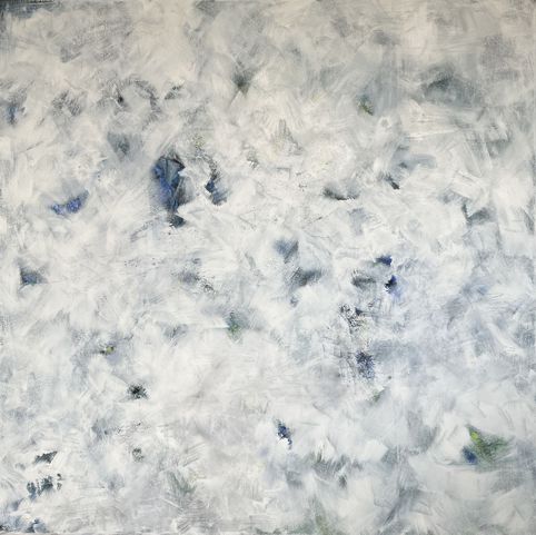 Nr. O04: Mischtechnik (100 x 100 cm), 2022