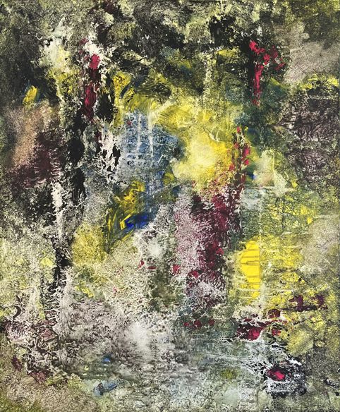 No. O09: Mixed techniques (100 x 120 cm), 2022