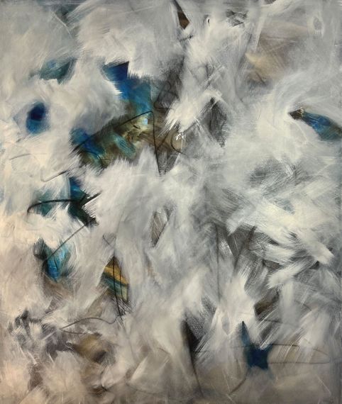 No. O13: Acryl on canvas (100 x 120 cm), 2022