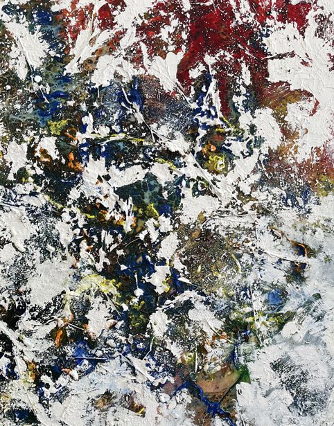 No. R03: Mixed techniques (80 x 100 cm), 2025