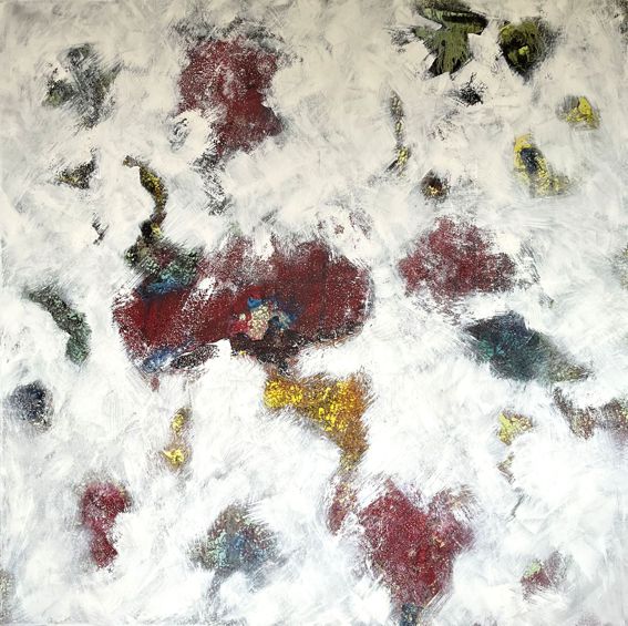 No. R11: Mixed techniques (100 x 100 cm), 2025