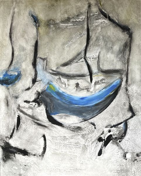 No. R16: Mixed techniques (80 x 100 cm), 2025