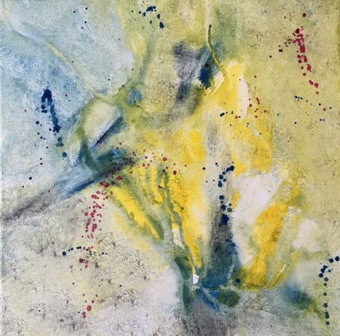 No. R22: Acryl on canvas (40 x 40 cm), 2025