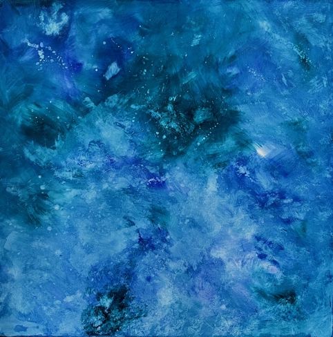 No. S08: Acryl on canvas (100 x 100 cm), 2026