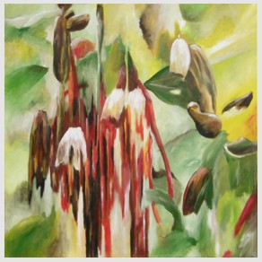 No. D09: Jungle, Acryl on canvas (80 x 80 cm), 2011