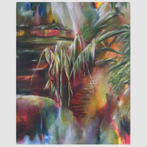 No. D26: Tropical, Acryl on canvas (80 x 100 cm), 2011