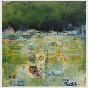 No. G11: Swamp, Acryl on canvas (80 x 80 cm), 2013