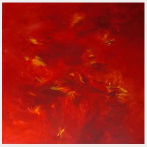 No. H03: Hell, Acryl on canvas (100 x 100 cm), 2014