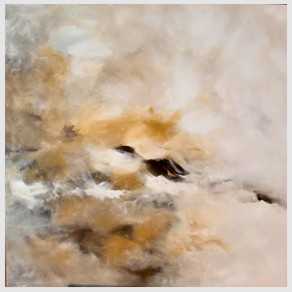 No. H06: Turmoil, Acryl on canvas (100 x 100 cm), 2014