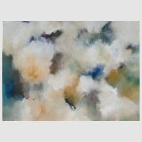 Nr. I29: Wolken, Acryl auf Leinwand (80 x 110 cm), 2015