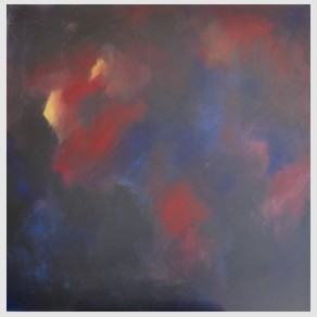 No. J06: Stormy Night, Acryl on canvas (100 x 100 cm), 2016