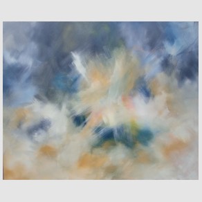 No. J10: Storm, Acryl on canvas (80 x 100 cm), 2016