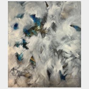 No. O13: Acryl on canvas (100 x 120 cm), 2022
