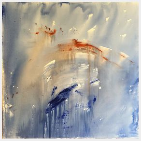 Nr. P04: Luftschlo, Acryl auf Leinwand (100 x 100 cm), 2023