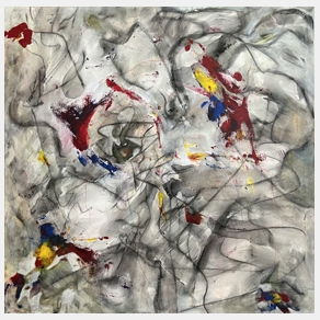 No. S02: Mixed techniques (100 x 100 cm), 2026