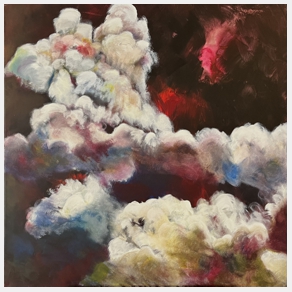 No. S05: Explosion, Acryl on canvas (100 x 100 cm), 2026