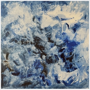No. S09: Acryl on canvas (100 x 100 cm), 2026